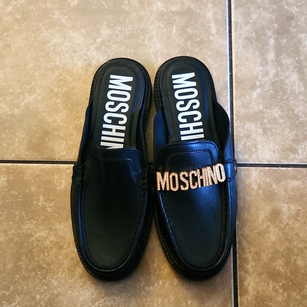 Moschino womens slides